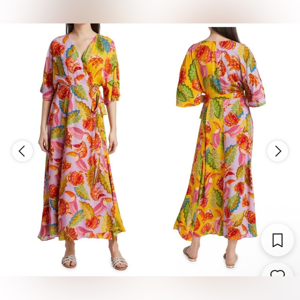 FARM Rio Beaks and Bananas Maxi Dress - Picture 3 of 4